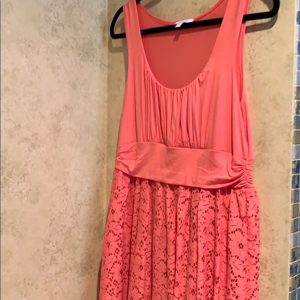 REDUCED PRICE! Delia Coral dress. Size XL